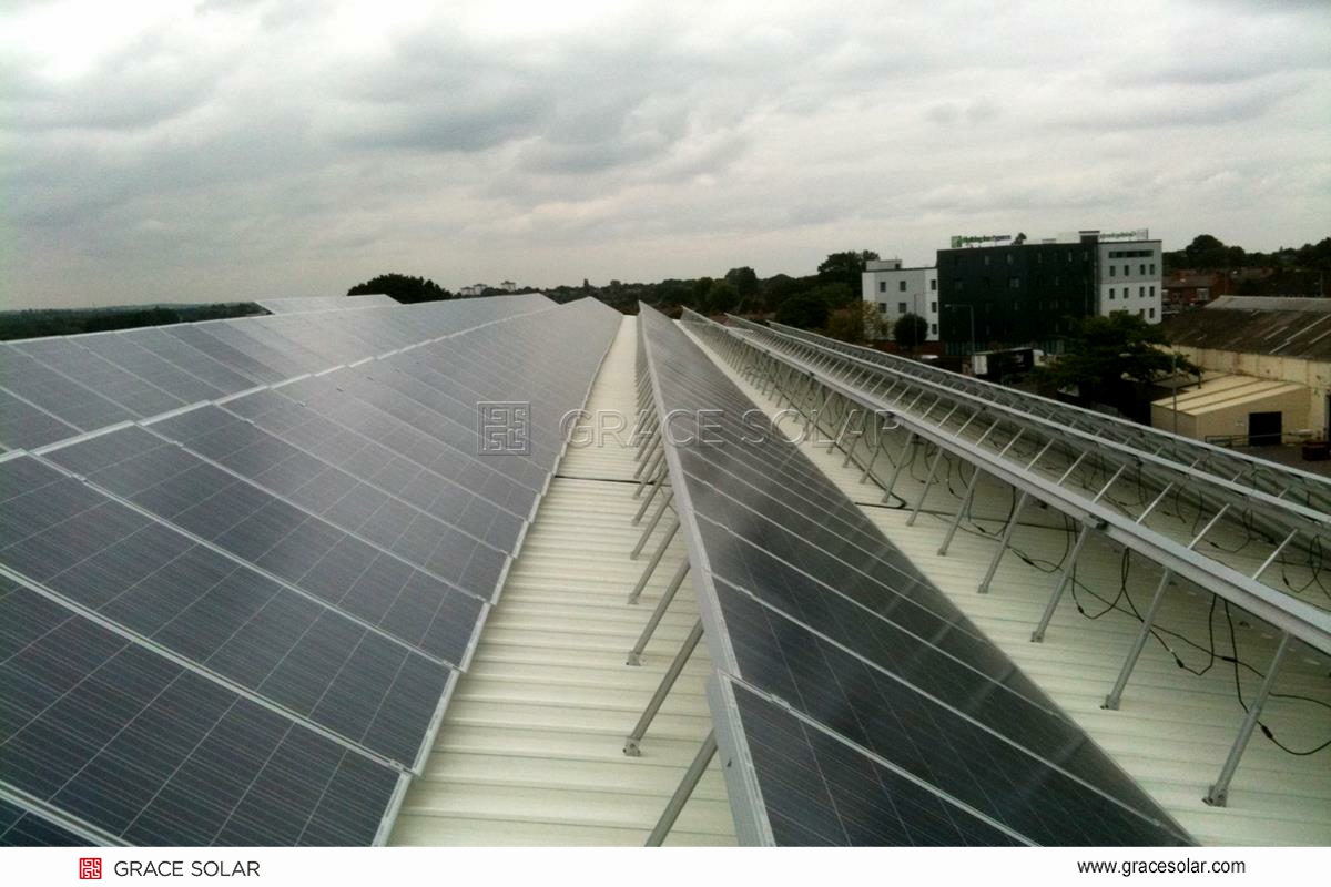 Grace Solar Carbon Steel Ground Mount System